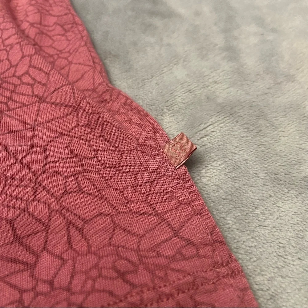 Lululemon Cinch Me Up Front Tank Top Veil Cherry Tint 3044